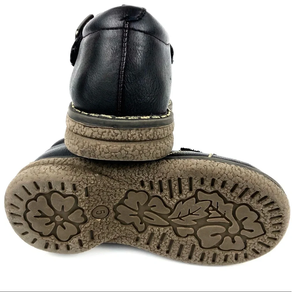 Rachael Toddler Brown T Strap Mary Janes Size 5
